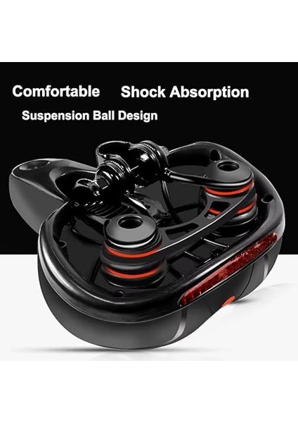 Koltuk Sele Airzone Hava Kanallı Reflektörlü Elastomer Yaylı Soft Doku Selesi indirimleri