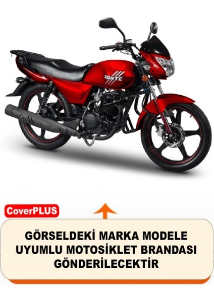 Motoran Dante 139 Branda (Arka Çanta Uyumlu) Motosiket Brandası (Gri Renk) Motor Örtüsü Çadır Su Geçirmez Motosiklet Kılıfı Motor Brandası fiyatları