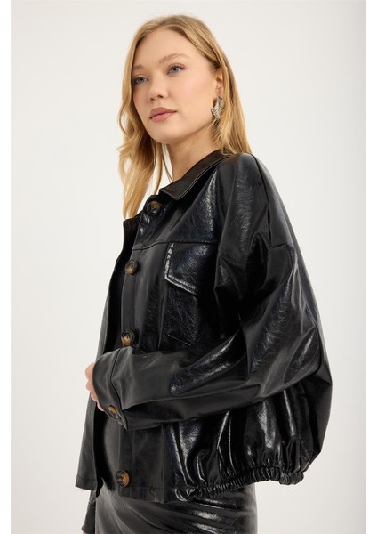 Sderi Çatlak Desenli 2 Cepli Ceket fiyatları