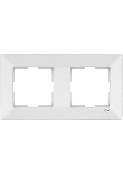 90979012 Merıdıan Krem Ikili Çerçeve