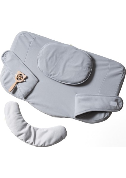 Ergö Ergonomik Yastık Seti, 12° Eğimli, Nefes Alabilir ve Yıkanabilir, Bebeğiniz Için Ideal Baş Desteği