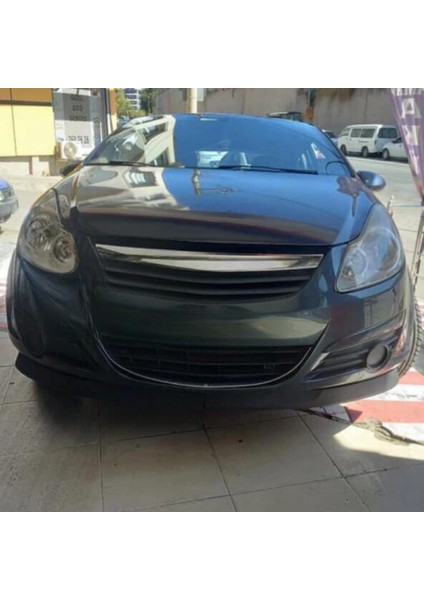 Opel Corsa D 2006-2014 Uyumlu Evrensel 2 Parça Astra H Model Ön Ek Tampon Dili Lip Esnek Karlık fiyatları