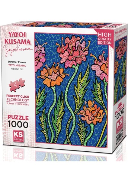 Games 1000 Parça Yaz Çiçekleri Puzzle