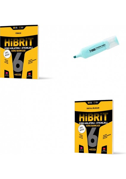 6.sınıf Hibrit Türkçe ve Sosyal Bilgiler Konu Anlatımlı Etkinlikli Sb (Yeni Müfredat)