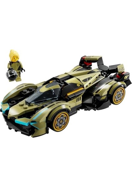 Speed Lamborghini Lambo V12 Vision Gt Süper Araba 76923 – 10 Yaş ve Üzeri Araç Tutkunları Için Yaratıcı Oyuncak Yapım Seti (230 Parça) modelleri