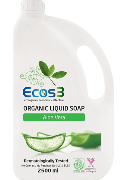 Organik Sıvı Sabun Seti (2 x 2,5 Lt) Set fiyatları