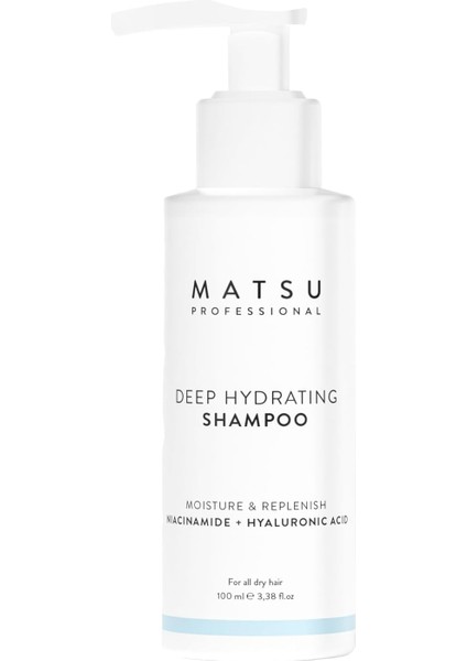 Matsu Professional Deep Hydrating, Kuru Saçlar Için Nem Bakım Şampuanı, Seyahat Boy, 100 ml modelleri