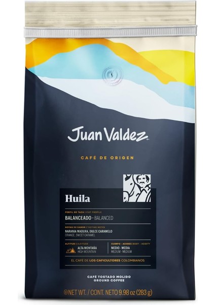 Goya Juan Valdez Huila Öğütülmüş Filtre Kahve, 283G modelleri