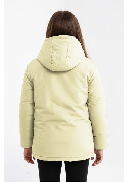 İçi Kürklü Su ve Rüzgar Geçirmez Kapüşonlu Kız Çocuk Mont indirimleri