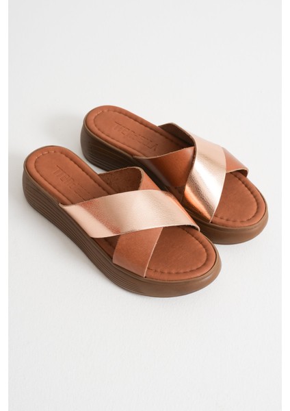 Fayn Gunluk Taba Hakiki Deri Terlik