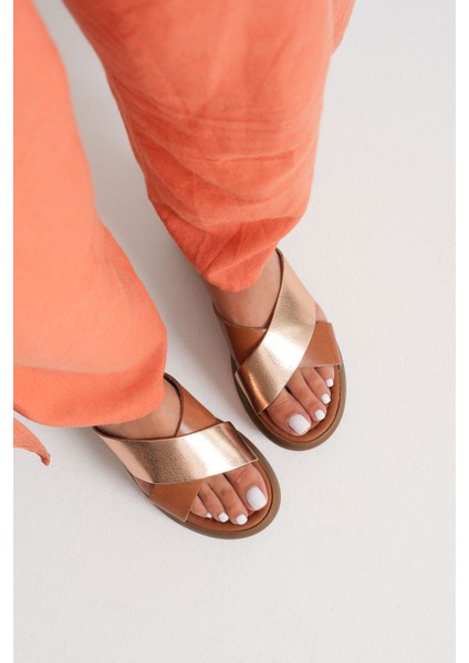 Fayn Gunluk Taba Hakiki Deri Terlik fırsatları