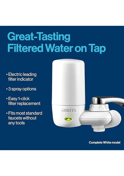 Lavabo Suyu Filtreleme Sistemi Için Musluk Suyu Filtresi, Bpa Içermez, Kurşunu Azaltır, Dört Ay Veya 100 Galon Dayanır, 2 Filtre Içerir, Beyaz modelleri