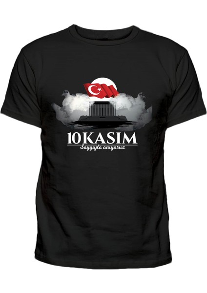 Anıtkabir Sisli 10 Kasım Atatürk Baskılı Çocuk T-Shirt