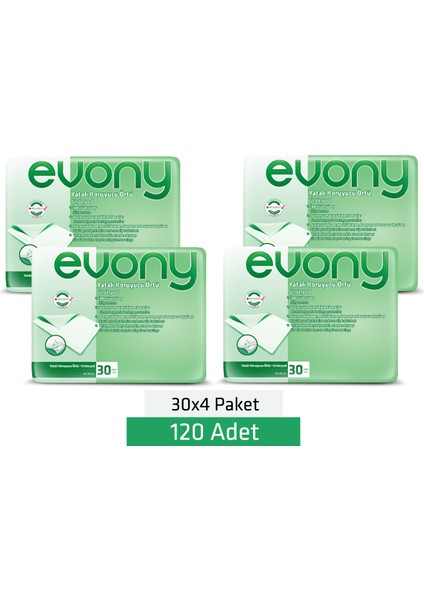 Yatak Koruyucu Örtü 120 Adet