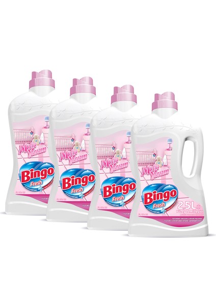 Fresh Yüzey Temizleyici 2,5 L Mutlu Yuvam 4'lü