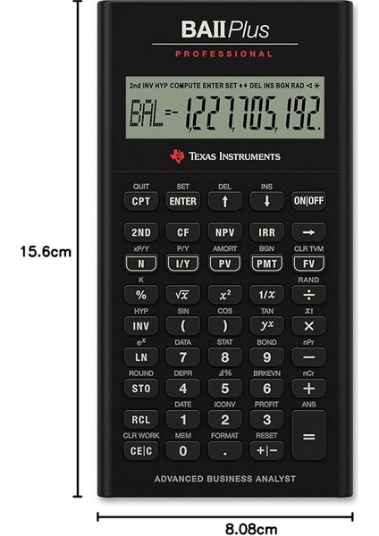 Instruments Ba Iı Plus Professional Finansal Hesap Makinesi indirimleri