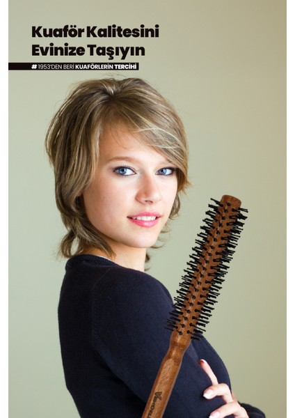 Venüsline Professional 1413 – Kısa Saçlar Için Fön ve Dalga Şekillendirme Fırçası fiyatları