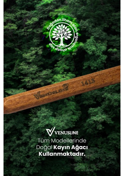 Venüsline Professional 1413 – Kısa Saçlar Için Fön ve Dalga Şekillendirme Fırçası