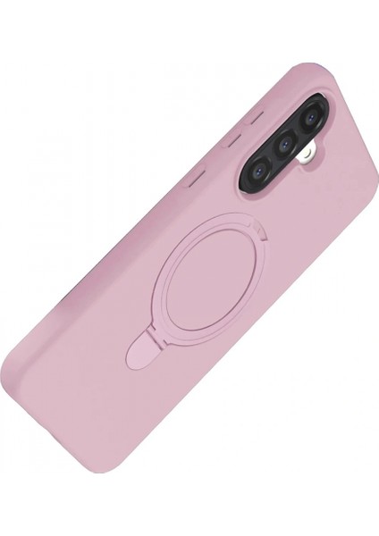 Samsung Galaxy A26 Regal Magsafe Standlı Kapak - Açık Pembe fırsatları