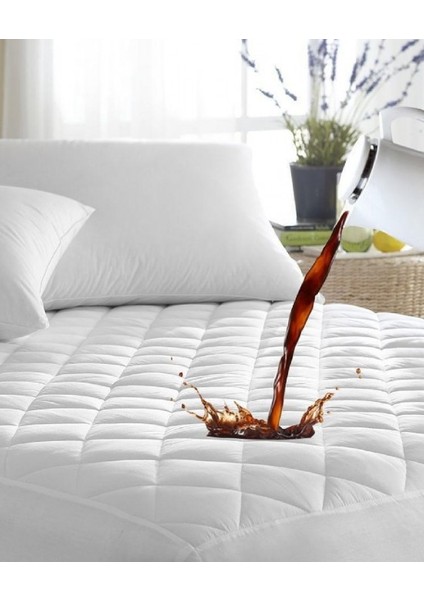 Alez Sıvı Geçirmez Alez Kapitoneli Lastikli Alez Battal Boy Alez Yatak Alezi