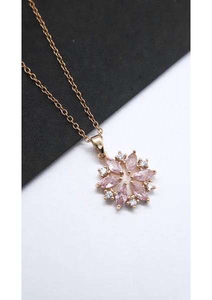 Yuvarlak Kar Tanesi Çelik Kolye indirimleri