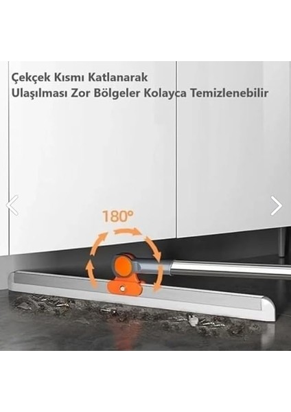Katlanabilir Teleskopik Yer Çekçek Cam Çekçek Çekpas 50 cm Uzayıp Kısalabilen Sap fiyatları