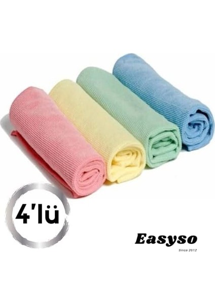 Temizlik Bezleri, Aşındırmaz, Yeniden Kullanılabilir ve Yıkanabilir - 4'lü Paket 2137 fiyatları