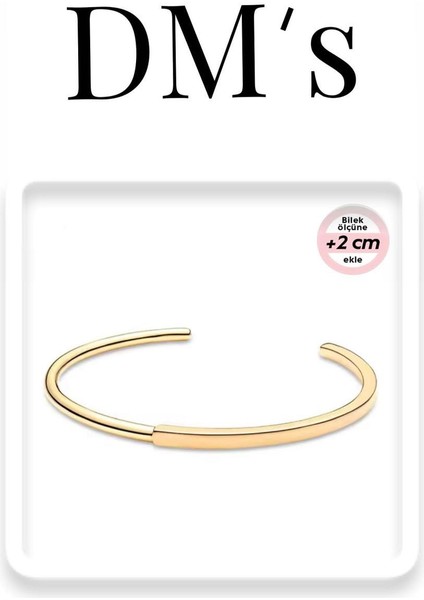 Gold Signature Gümüş Bilezik