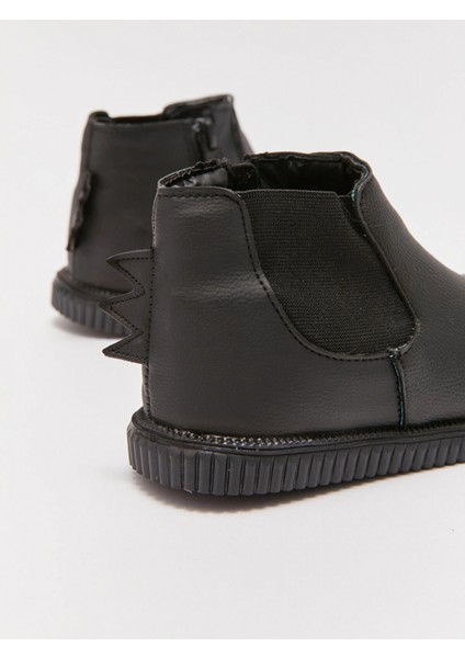 Lcw Steps Siyah Yanları Lastikli Fermuarlı Erkek Bebek Bot indirimleri