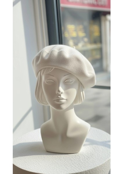 Fransız Keçe Ressam Bere Şapka