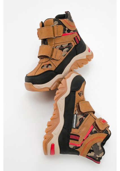 Erkek Çocuk Vizon Su Geçirmez Anatomik Günlük Bot