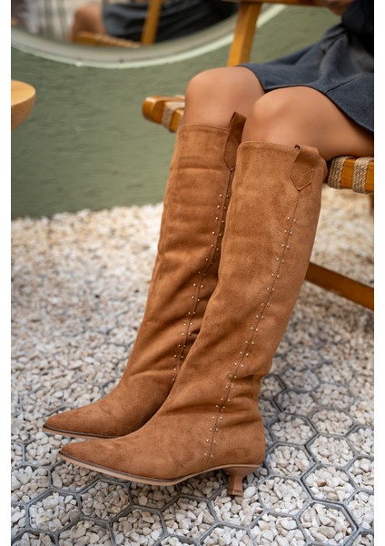 Entela Taba Süet Troklu Süet Çizme fırsatları