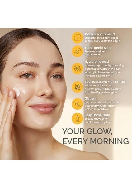 Lebelage Nemlendirici Aydınlatıcı ve Antioksidan Lekeli Ciltler Için C Vitamini Vıta C Emulsion