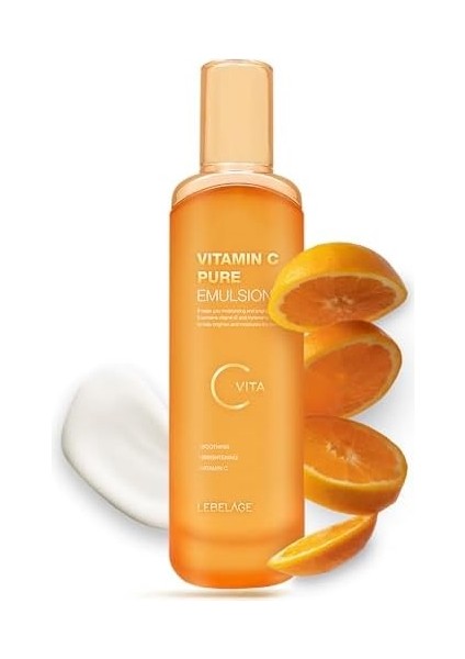 Lebelage Nemlendirici Aydınlatıcı ve Antioksidan Lekeli Ciltler Için C Vitamini Vıta C Emulsion modelleri