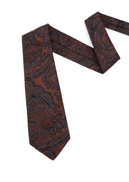 Erkek Kiremit %100 Ipek Kravat 50317348-VR031