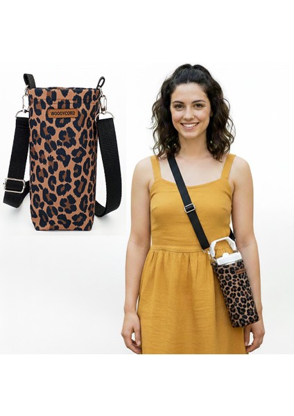 1 Litrelik Matara Kılıfı Su Şişesi Taşıma Çantası Water Bottle Bag