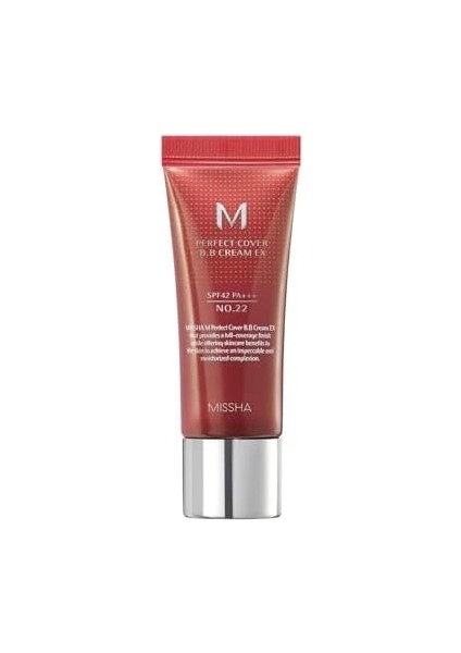 Mıssha Mükemmel Kapatıcılık Sunan Çok Fonksiyonlu M Perfect Cover Bb Cream Ex SPF42 Pa+++ No.22 (20ML)