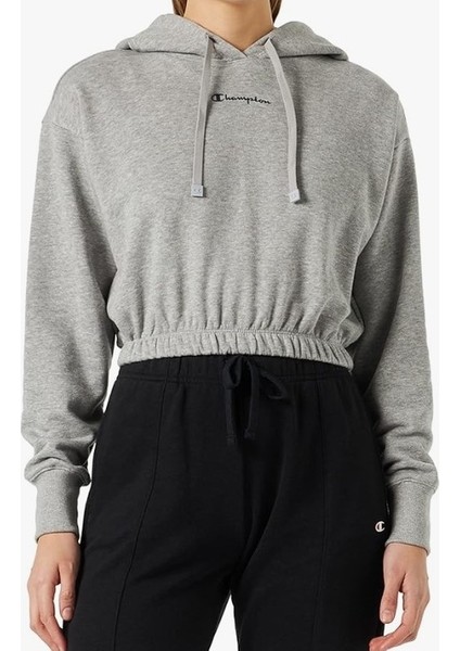 Legacy American Classics Powerblend Terry Küçük Logolu Kapüşonlu Sweatshirt Kadın