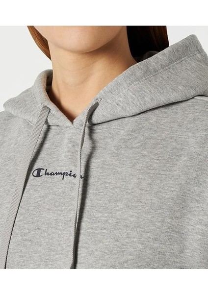 Legacy American Classics Powerblend Terry Küçük Logolu Kapüşonlu Sweatshirt Kadın modelleri