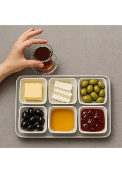 Pearl 6'lı Kahvaltılık Set