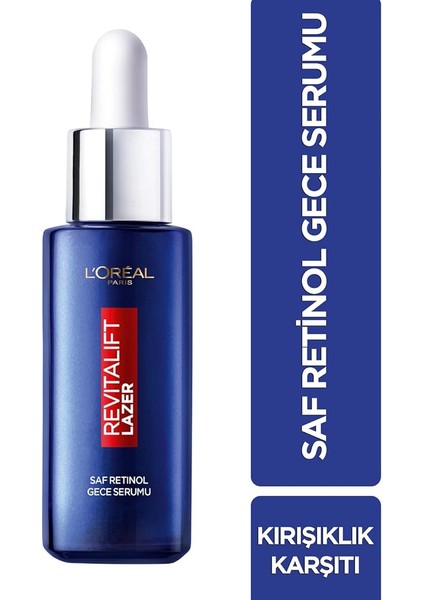 Paris Revitalift Lazer Saf Retinol Gece Serumu 1 Paket (1 x 30 Ml)