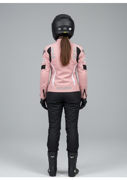 Lyon Pembe 4 Mevsim Kadın Motosiklet Montu fırsatları