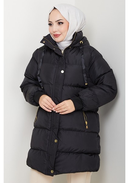 Şişme Mont 1651 - Siyah modelleri