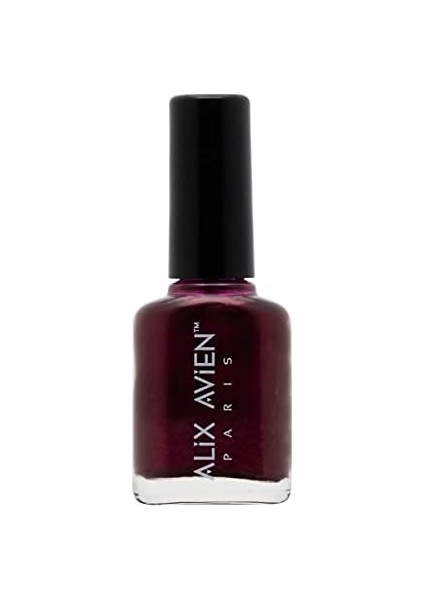 Alıx Avıen Sedefli Bordo Oje 33 - Yüksek Pigmentli Uzun Süreli Kalıcılık Hızlı Kuruma - Nail Lacquer 33 modelleri