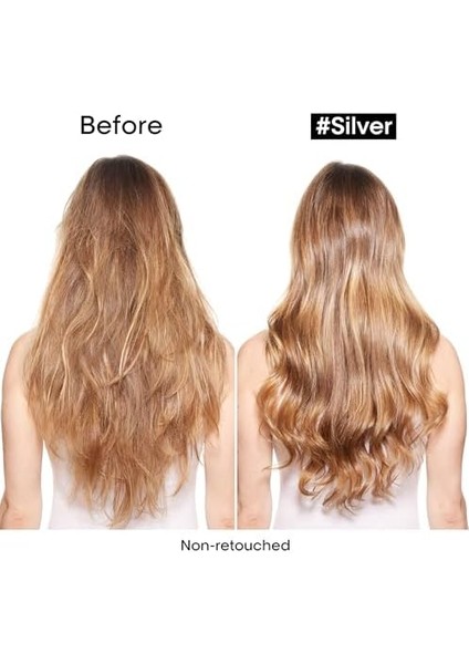 L'oréal Professionnel Paris Serie Expert Silver Çok Açık Sarı, Gri ve Beyaz Saçlar Için Renk Dengeleyici Mavi Şampuan 300ML modelleri