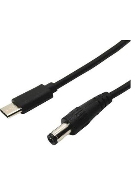 Type C To Dc 12V Pd 5.5 * 2.5mm Adaptör Çevirici Power Şarj Kablosu