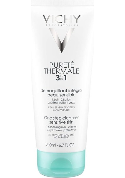 Pureté Thermale 3'ü 1 Arada Temizleyici (200 Ml)