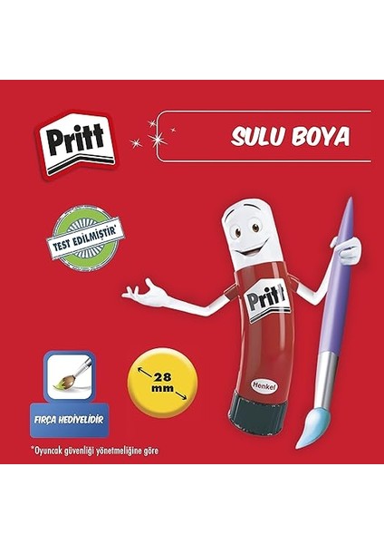 12' Li Suluboya - Büyük Tablet + Fırça Hediyeli modelleri