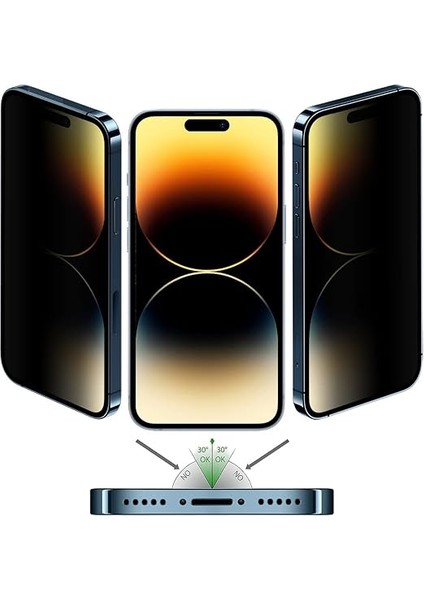 iPhone 14 Pro 5d Privacy Ekran Koruyucu modelleri
