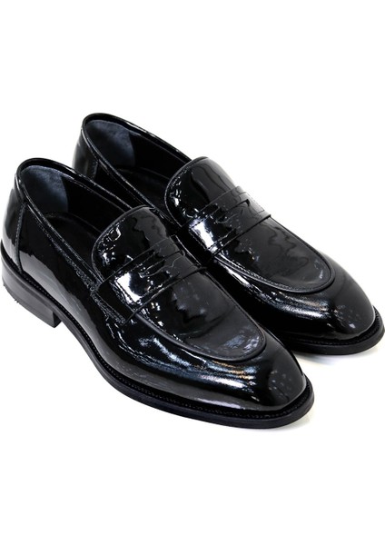 Rugan Neolit Taban Siyah Ayakkabı